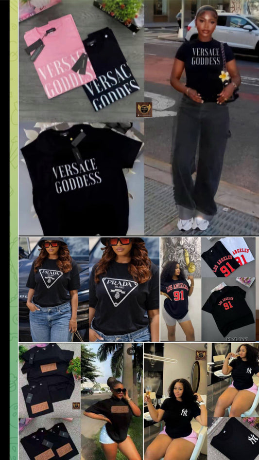 Branded tees 100pcs