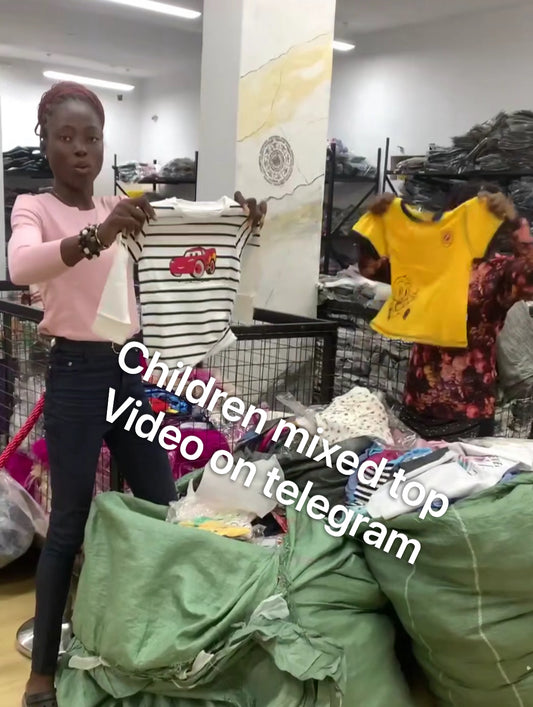 Children mixed top 100pcs