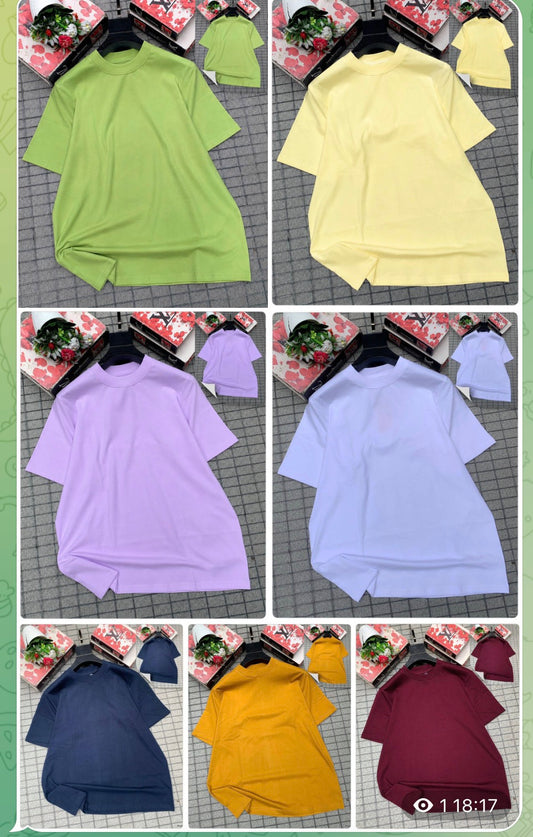Plain tees 100pcs