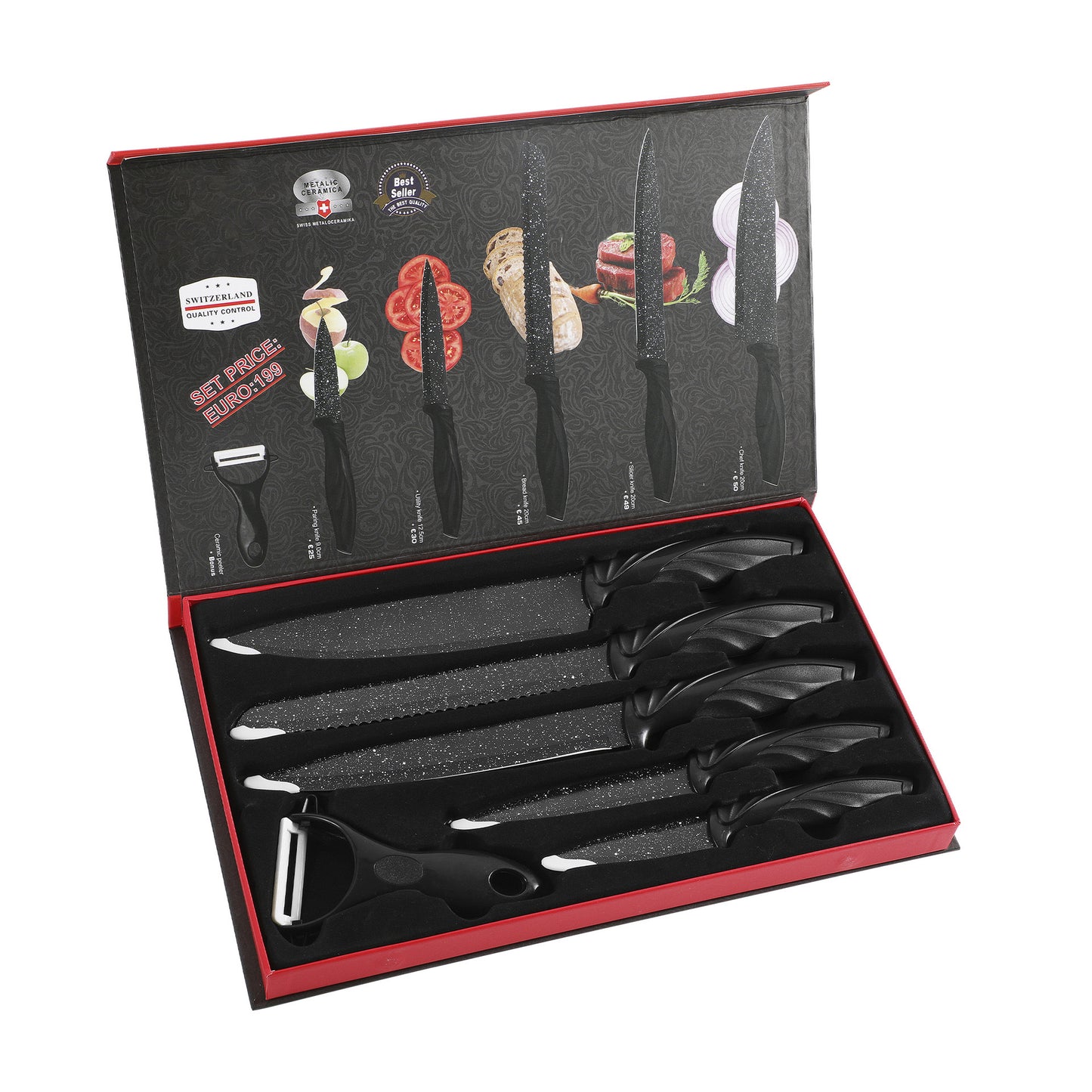 Knife set 5 box , pre order with shipping